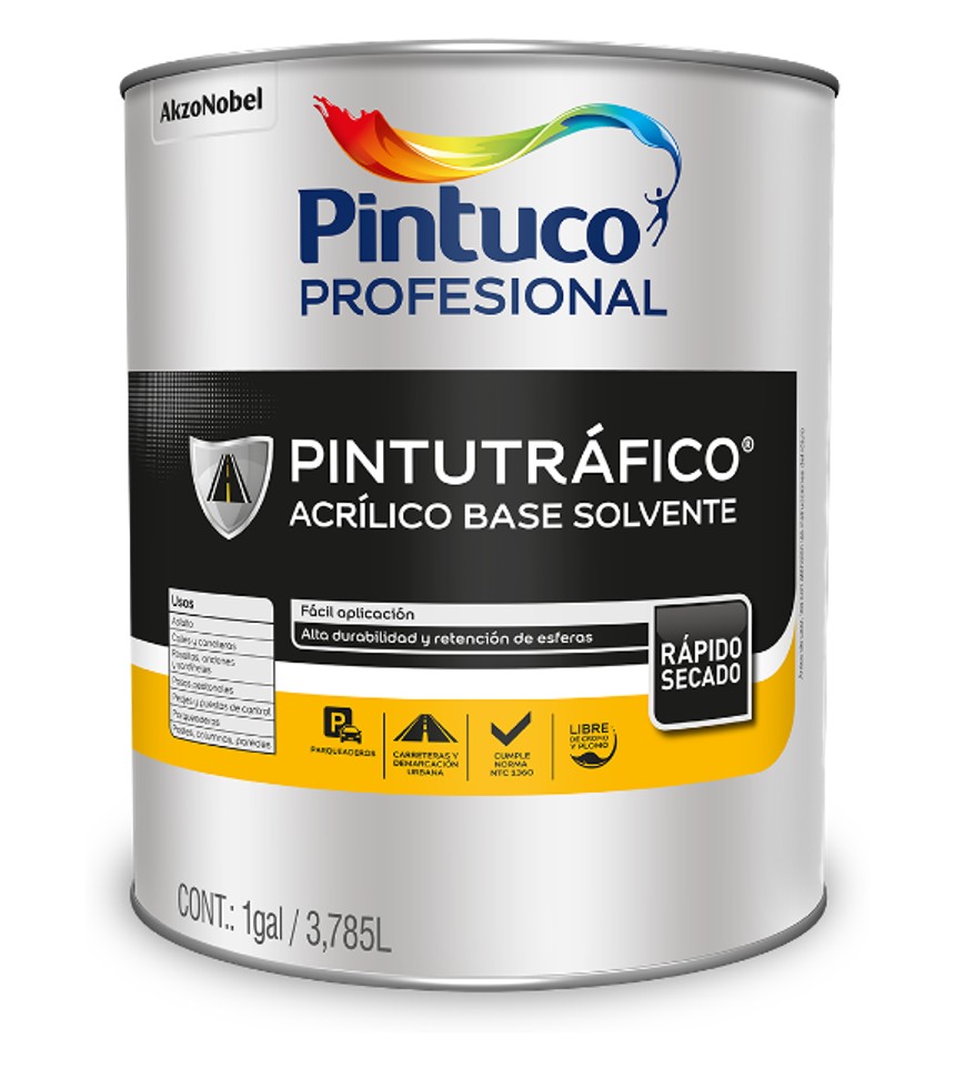 Pintutráfico Acrílico Base Solvente