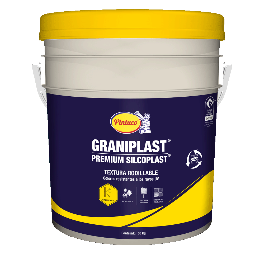 Textura acrílica Graniplast Premium Silcoplast