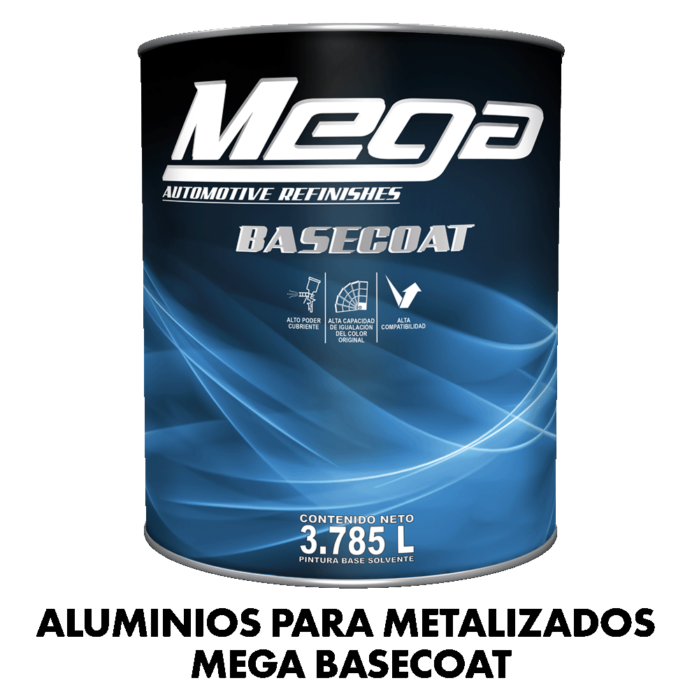 Aluminios para Metalizados Mega Basecoat