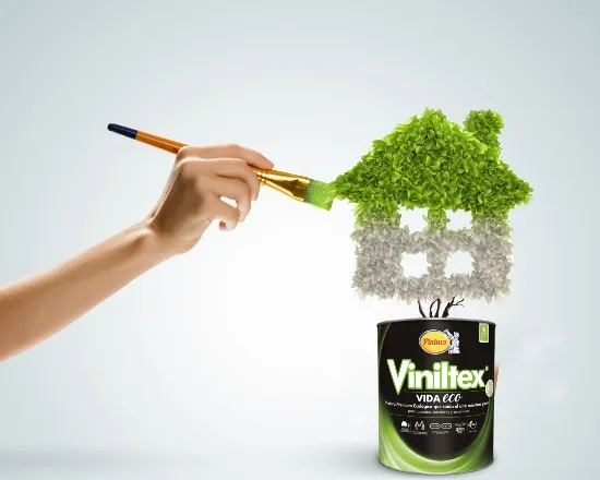 Pinta con Viniltex Vida Eco y protege la salud de los que amas